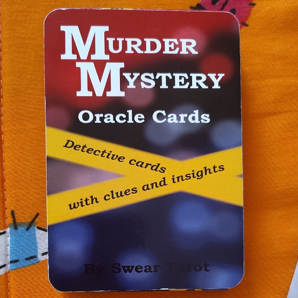 Murder Mystery Oracle Cards